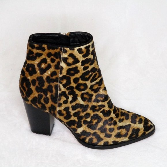 Sam Edelman Blake Leopard Bootie 6.5 - Picture 2 of 7